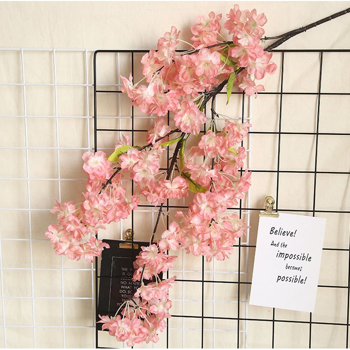 Bunga Artifisial / Bunga Simulasi - Bunga Sakura / Cherry Blossom Spray P100