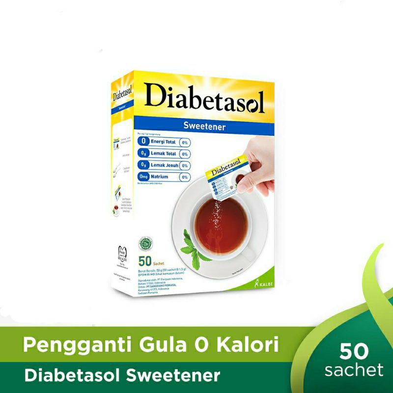 

DIABETASOL Sweetener isi 50 sachet