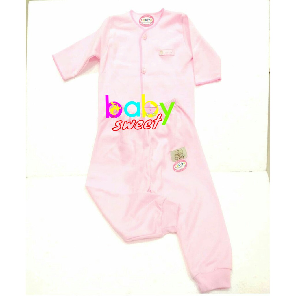 4set Piyama Panjang Bayi Luvita Baju Panjang Celana Panjang Luvita