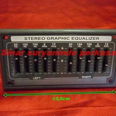 Kit Tone Equalizer 10Ch Stereo, Rangkaian