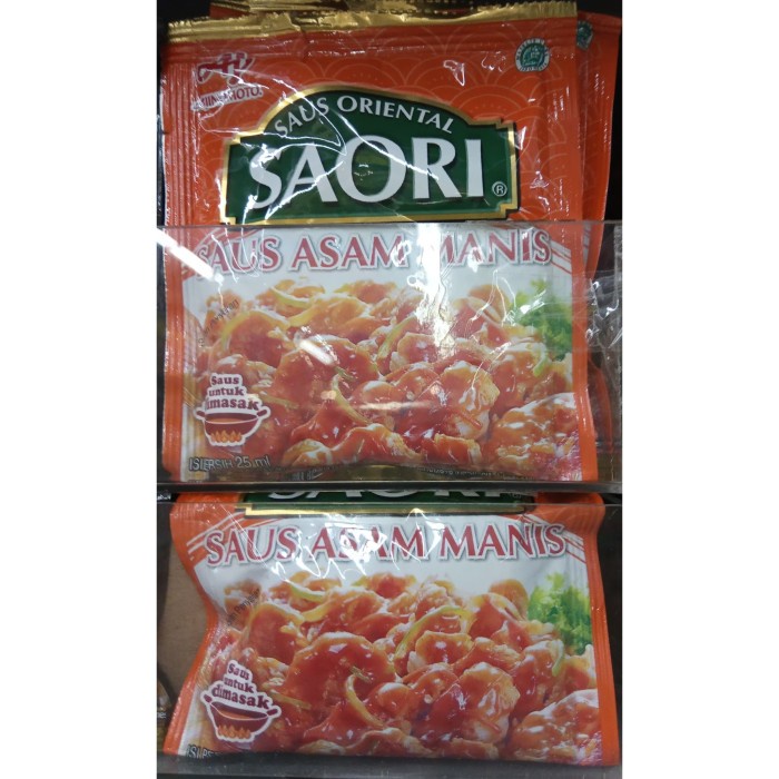 Saori Saos Asam Manis 25 Ml 1 Saset