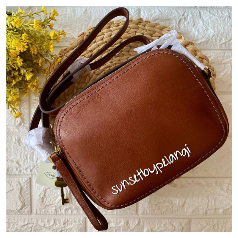 Tas Fossil Elle Crossbody Brown