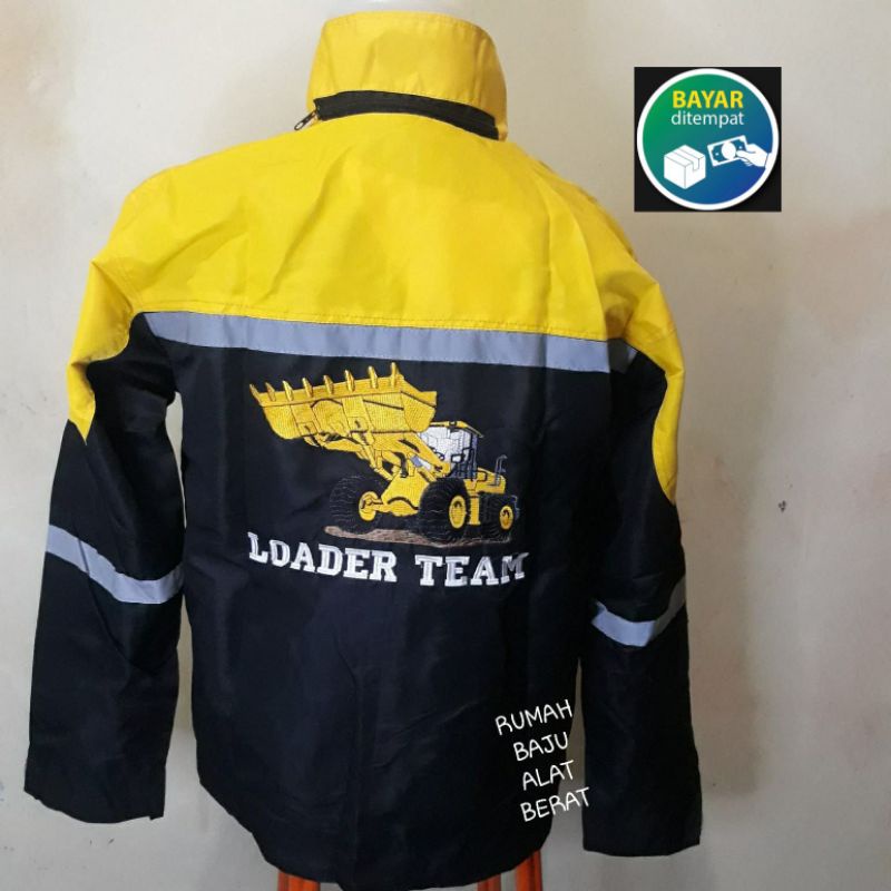 Jaket loader / jaket alat berat / COD Jaket loader