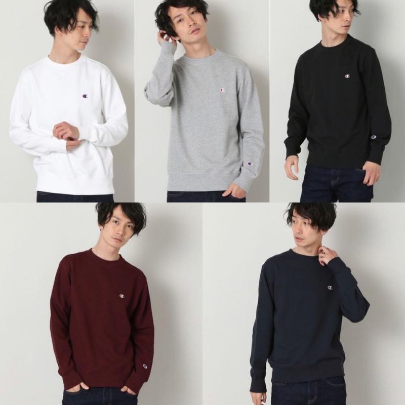 Champion Embroidered Logo Crewneck