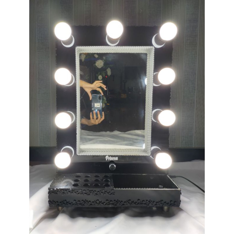 Lampu rias double display/kaca rias/lampu rias