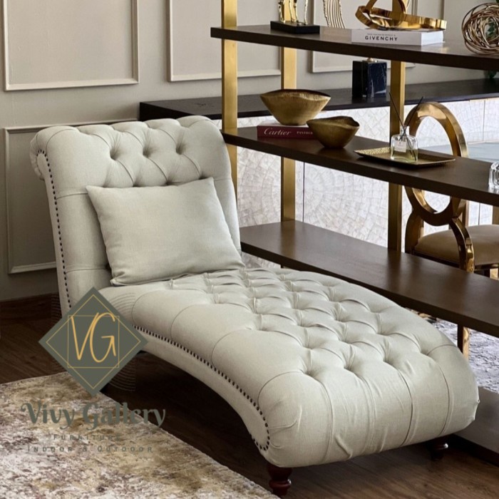 Sofa Santai Minimalis - Sofa Kaki Selonjoran