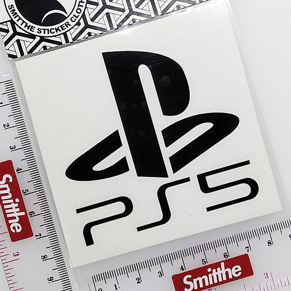 Stiker PS5 Playstation 5 Console Game Logo v.1 Cutting Sticker aksesoris Mobil Motor