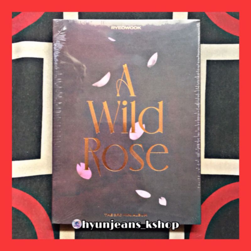 [READY STOCK] Ryeowook SUPER JUNIOR The 3rd Mini Album - A WILD ROSE (Prickle & Petal Ver.) ryeo woo
