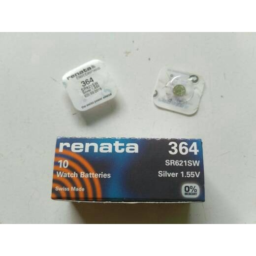 Baterai Batre Jam 364 SR621SW SR 621 SW renata