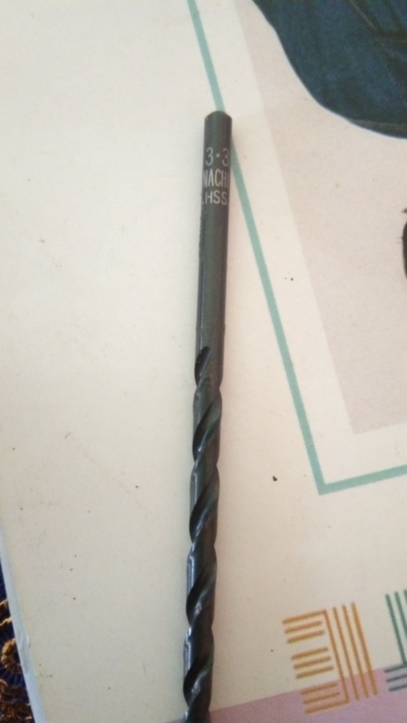 Mata Bor Besi Nachi Hss 3.3 Mm 3.3mm Straight Drills 3,3 3,3mm L/n 500
