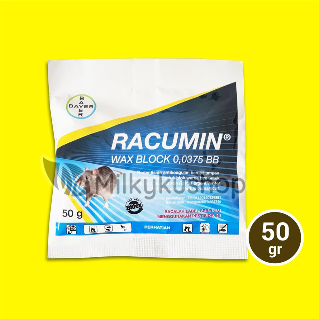 RACUMIN WAX BLOCK 0.0375 BB 50 GRAM RACUN TIKUS