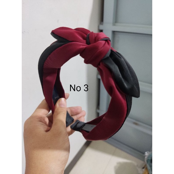 (JKT ) Bando Makeup Motif Pita  Headband Bandana IMPORT QUALITY #97