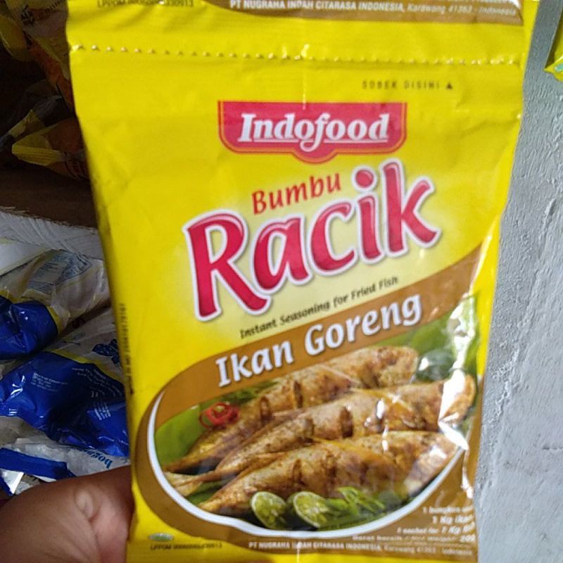 

racik ikan goreng