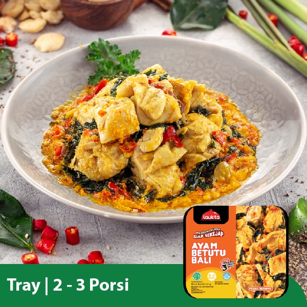 

Laukita Ayam Betutu Bali Tray
