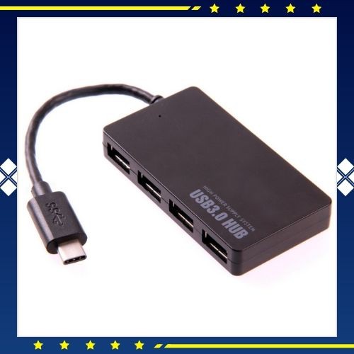 USB HUB - Adapter Type C - Adaptor Type C - USB HUB USB Type C to USB 3.0 Hub Adapter 4 Port