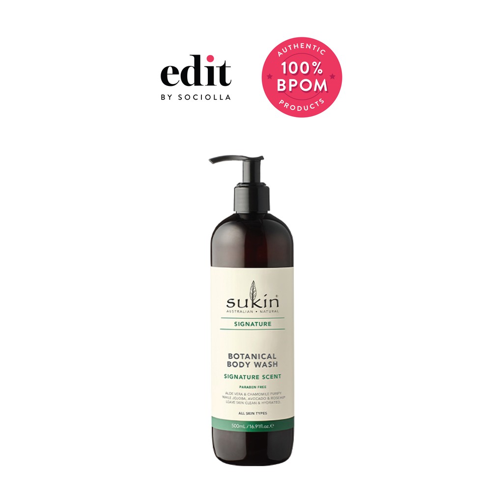 

Sukin Botanical Body Wash Signature Scent - Size: 500 ml - Edit by Sociolla