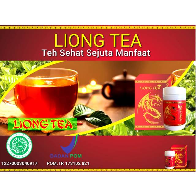 

LIONG TEA Liongtea Liongbest Teh Herbal Obat Herbal Order 10 botol bonus 1 botol, Teh Sehat Sejuta Manfaat Liongtea Herbal Terbaik Best Seller