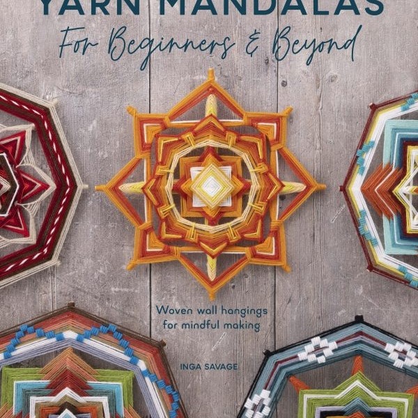 

buku rajut yarn mandalas for beginners n beyond