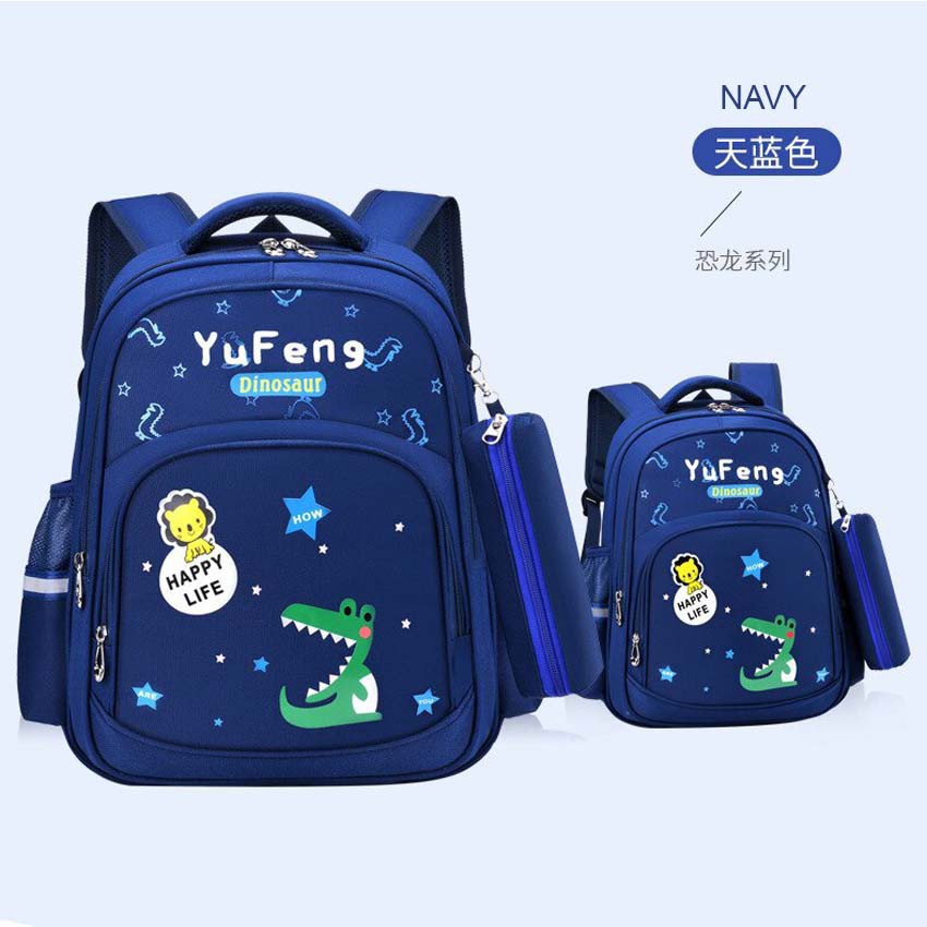 Tas Ransel Sekolah Karakter fashion Anak yufeng dan kucing