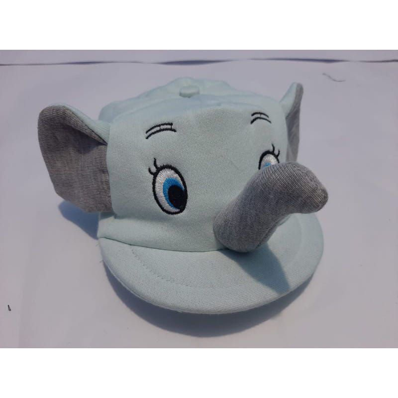 Topi Anak model Gajah Lucu usia 0bln_3thn / Topi Anak Lucu