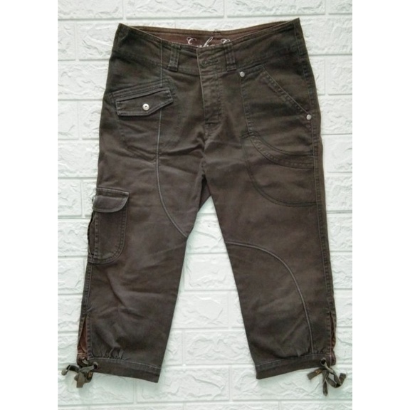 Celana emba preloved/celana 7/8 bekas/celana bahan branded