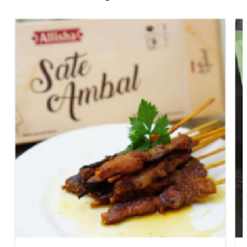 

Sate Ambal Kemasan