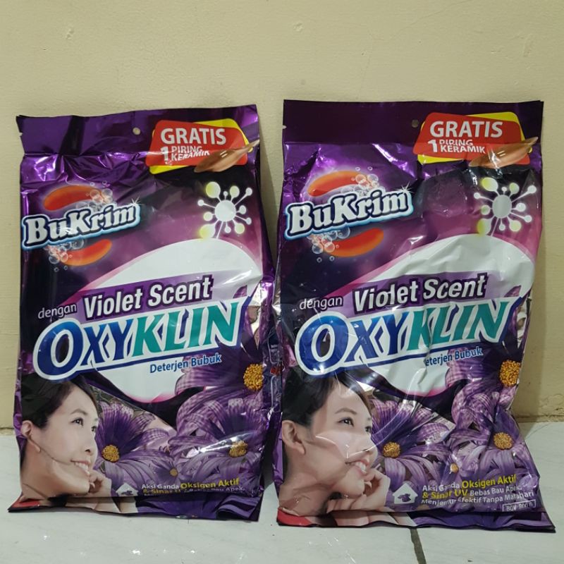 BUKRIM OXYKLIN DETERJEN BUBUK 800gr 800 gr