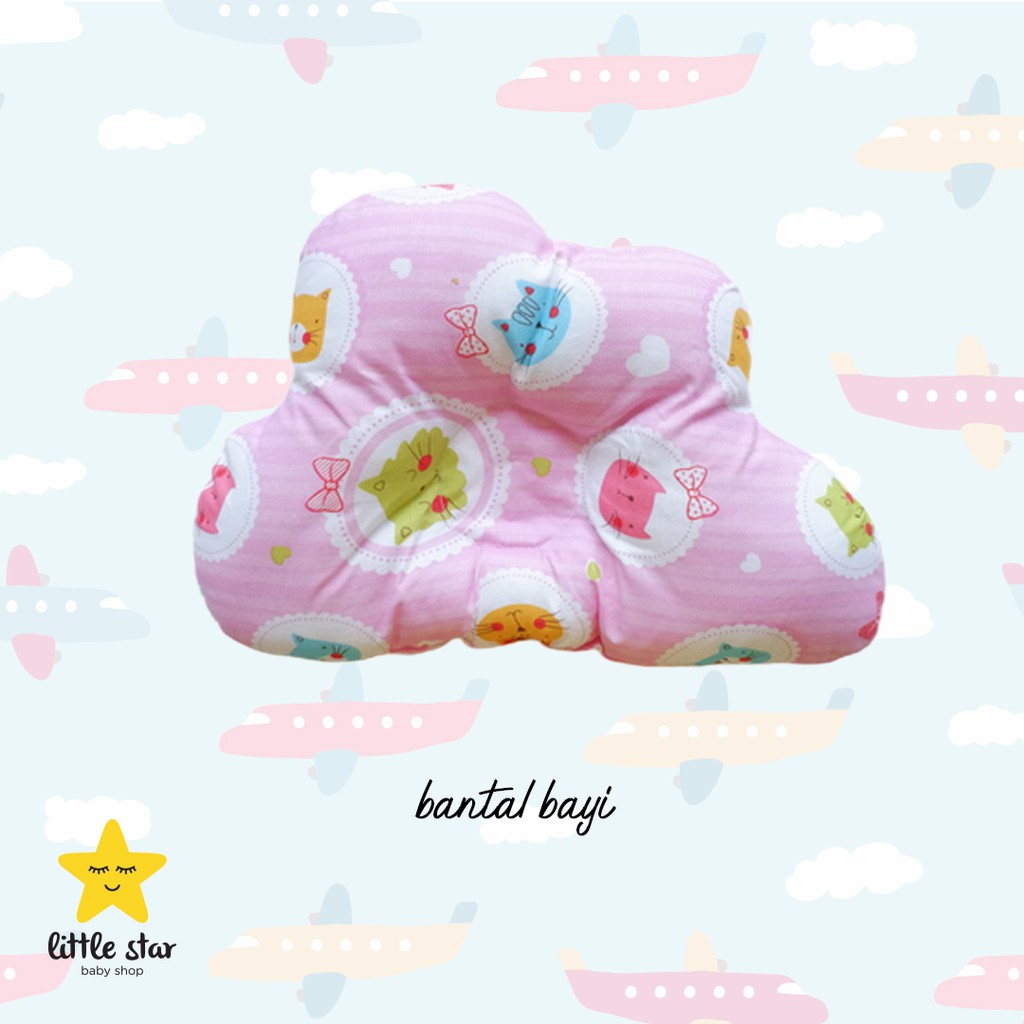 Bantal Peyang Bayi Crown Cloud