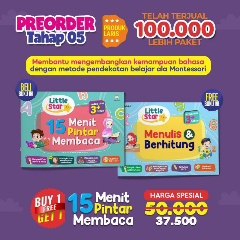 

15 menit pintar membaca ziyad