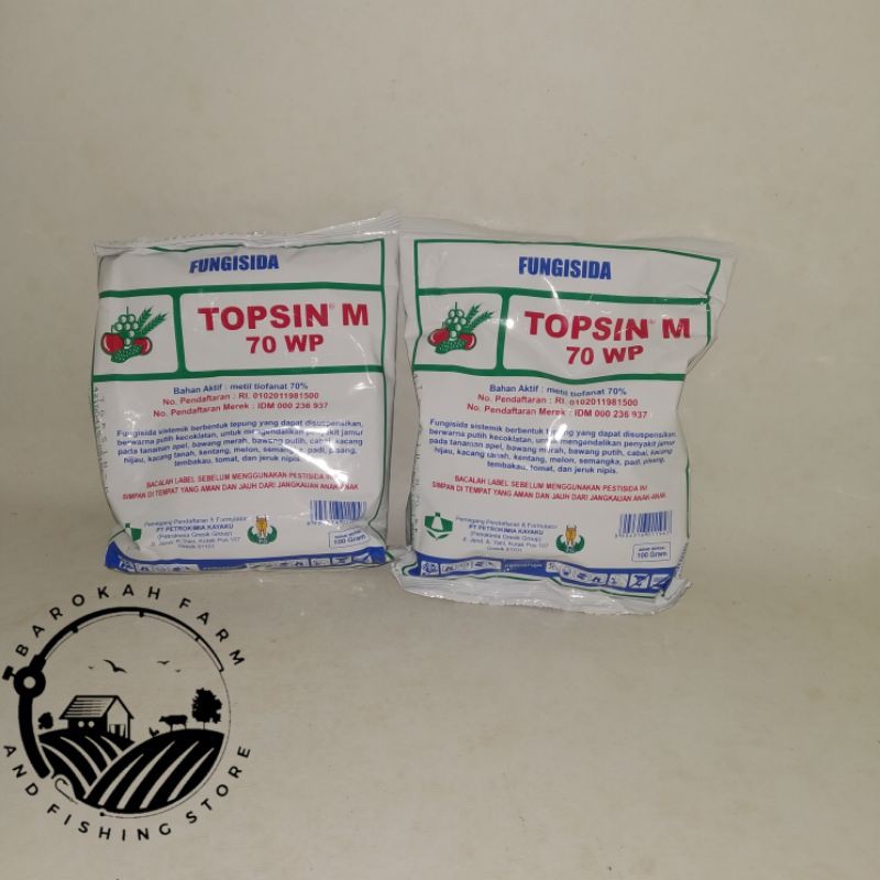 fungisida TOPSIN 70WP bahan aktif : metil tiofanat 70%