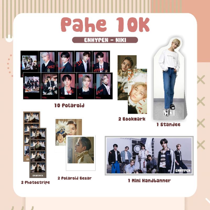 PAHE 10k ENHYPEN &amp; PC deco