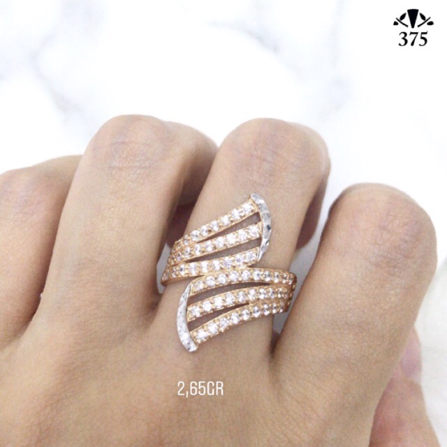 TM375 CINCIN FASHION EMAS ASLI