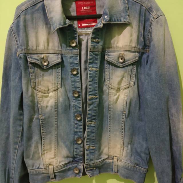 Jaket jeans LOGO (Prelove)