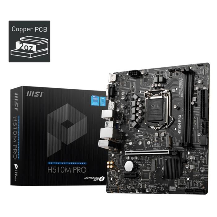 MSI H510M PRO INTEL LGA1200 MOTHERBOARD