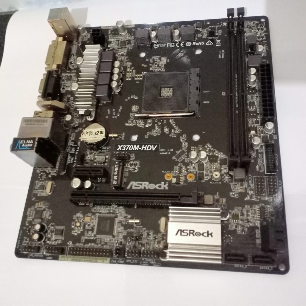 Mobo Asrock X370M-HDV