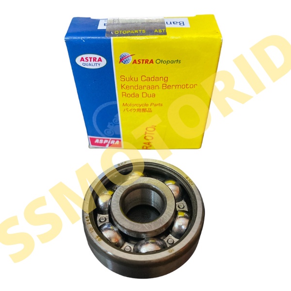 Bearing Bantalan Bola Ball ring Laher Lahar Roda Belakang 6301 Motor Supra X 125 Helm In / Supra GTR
