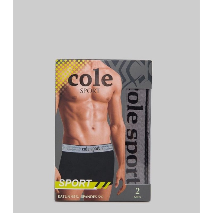 Cole Underwear Men - Cole Boxer Tribal - Celana dalam pria isi 2