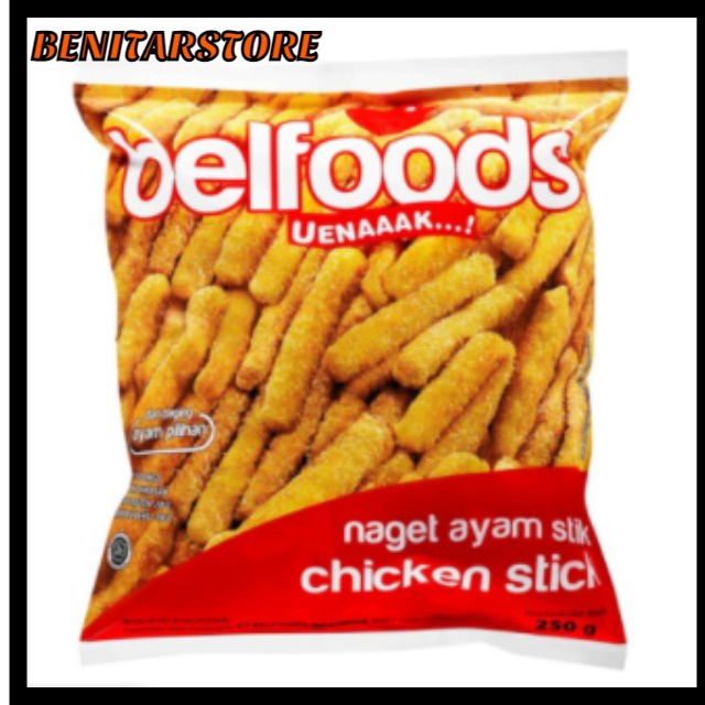 

BENITARSTORE||Belfoods Uenaaak Chicken Stick 250gr / Frozen Food / Kentang Beku