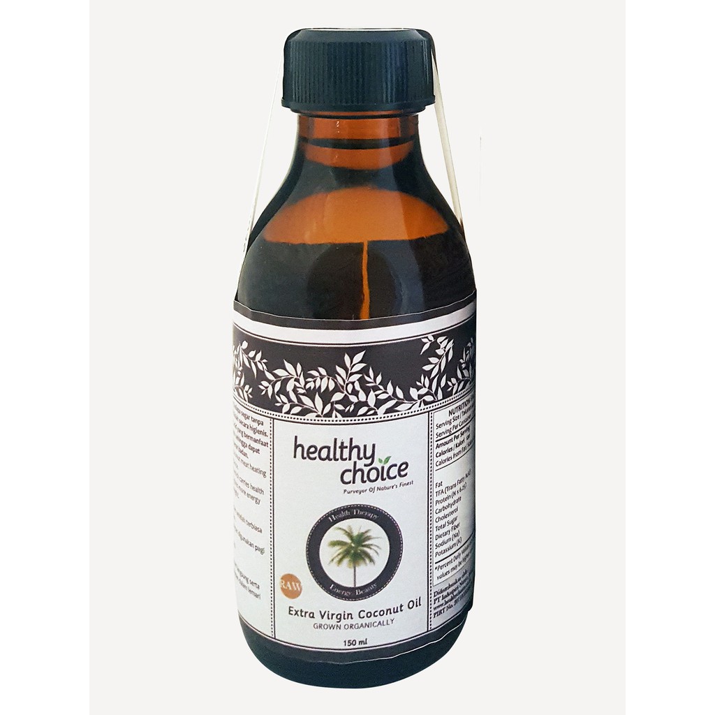 

Healthy choice extra virgin coconut oil (vco) 150ml