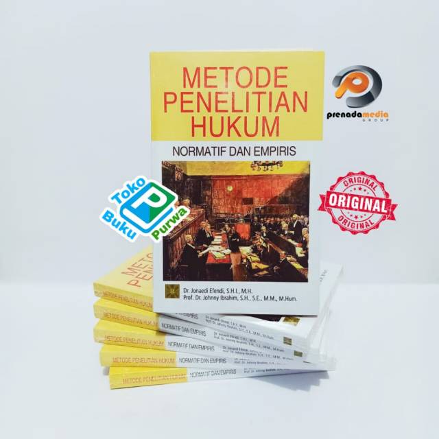 Metode Penelitian Hukum Normatif Dan Empiris Dr Jonaedi Efendi S H I M H Original Shopee Indonesia