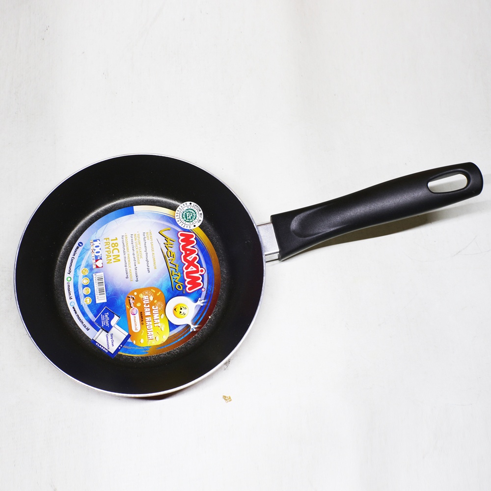 FM - Maspion Maxim Frypan Teflon Wajan Valentino 18 cm | Penggorengan teflon anti lengket