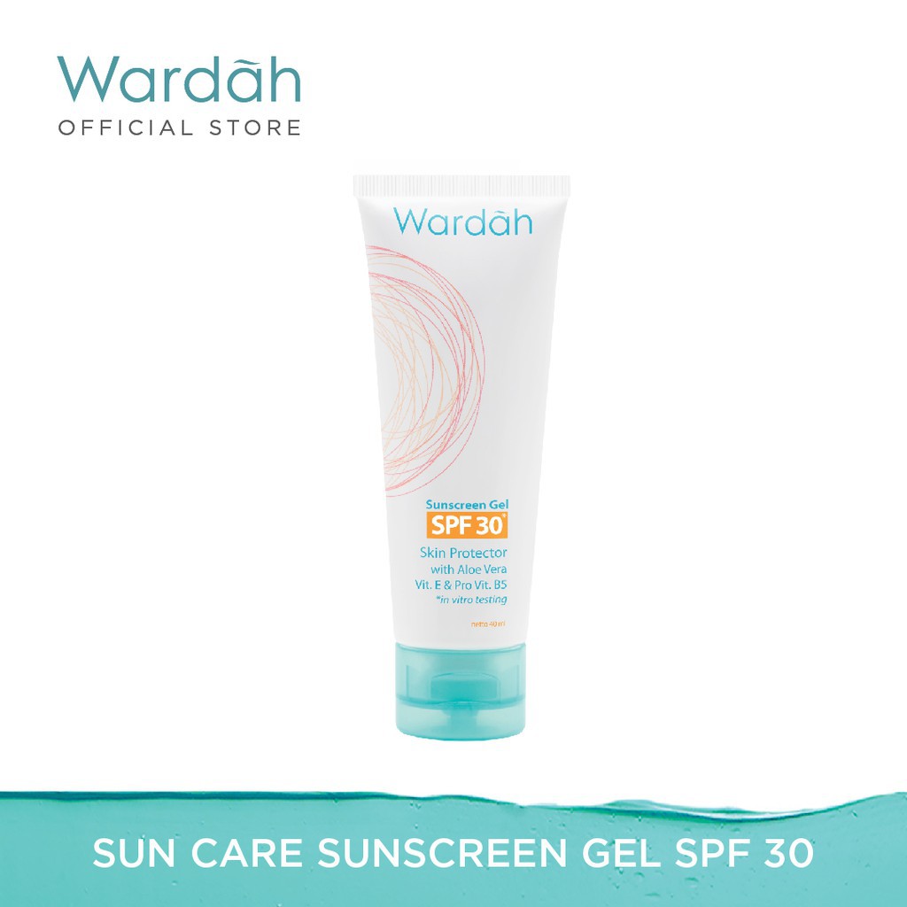 Wardah UV Shield Essential Sunscreen Gel SPF 35 PA+++ 40ml