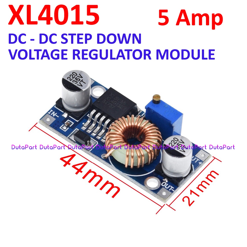 XL4015 5A Adjustable DC-DC Step Down Bulk Converter DC Module LM2596