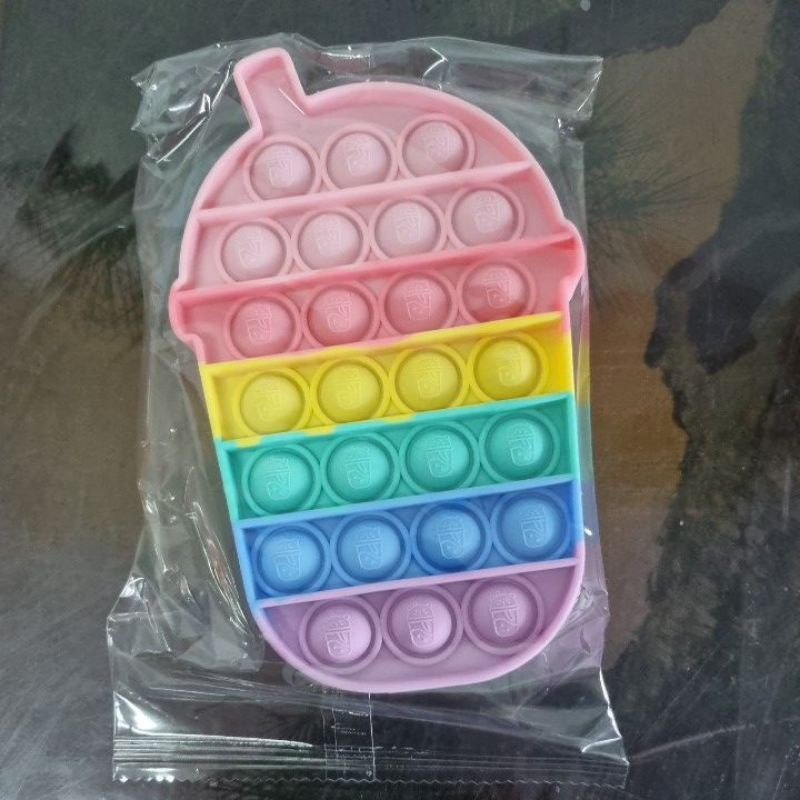 POP IT FIDGET TOY / POP IT PREMIUM ADA EMBOSSNYA / POP IT MURAH / POP IT FIDGET TOYS-Boba