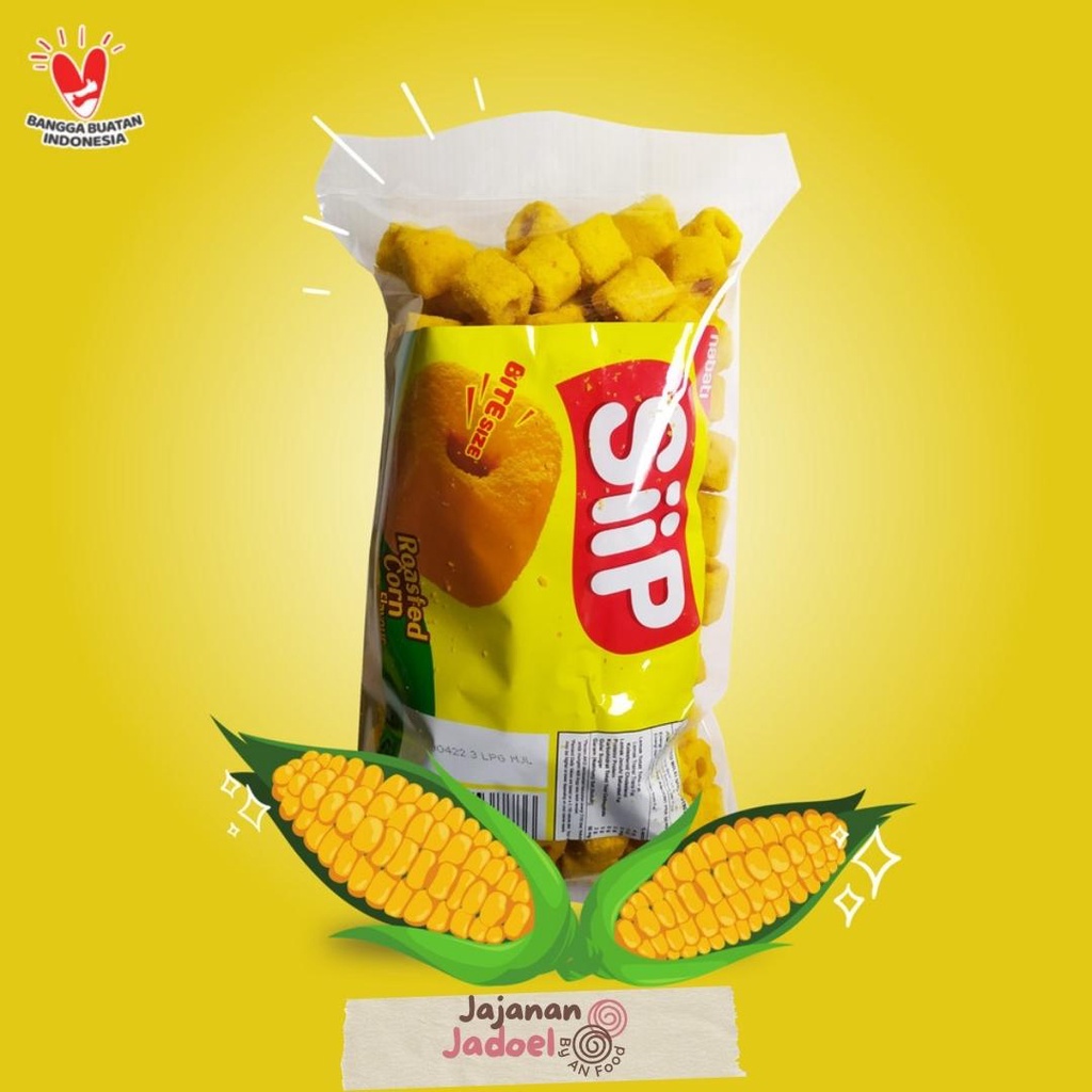 

MURAH Siip Nabati Bite Size Jagung Bakar - Snack Ori Kiloan REPACK