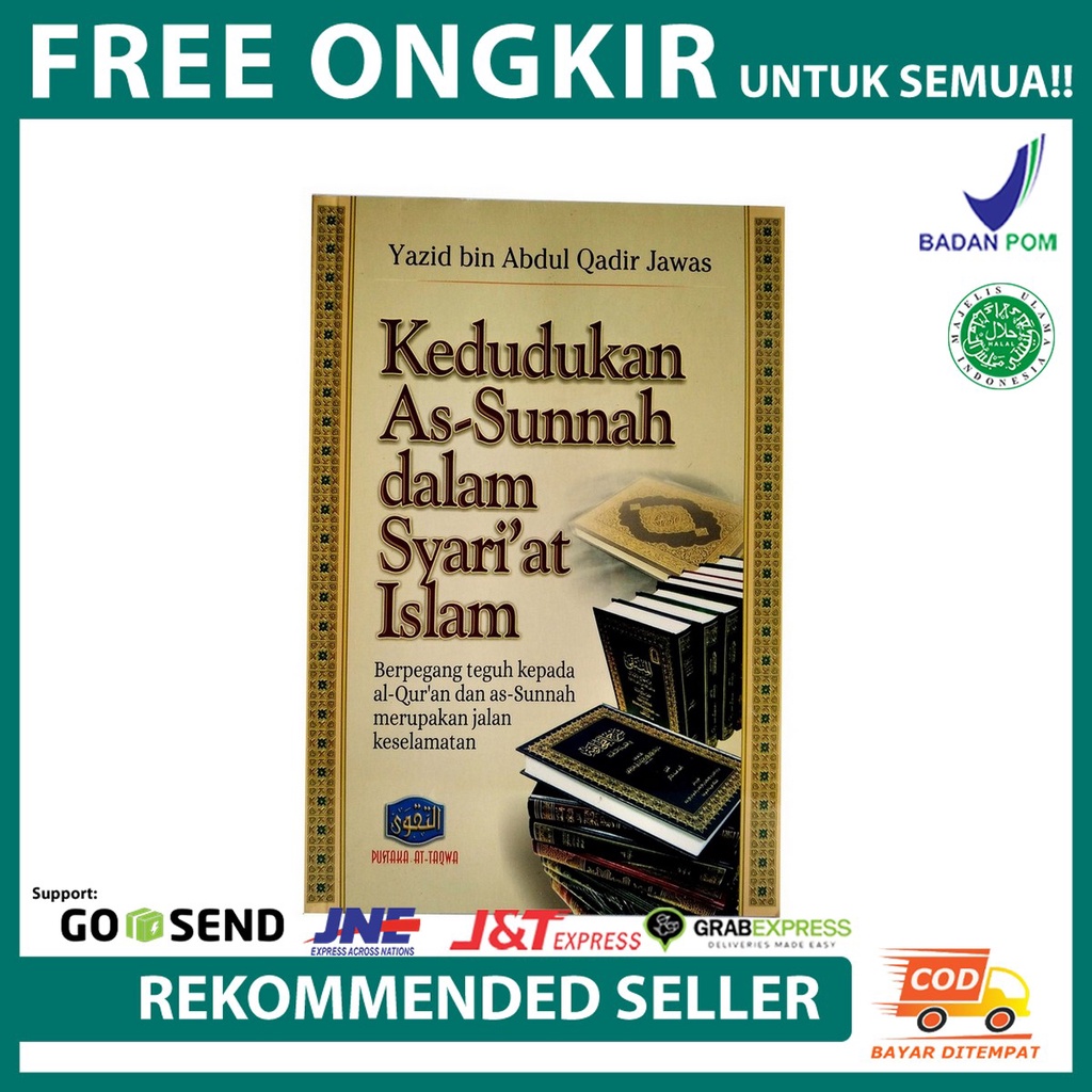 Jual Buku Kedudukan As Sunnah Dalam Syariat Islam Pustaka At Taqwa