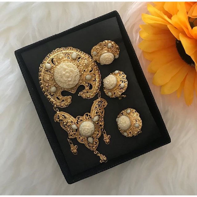 BROS BALI ALPAKA SET PERHIASAN