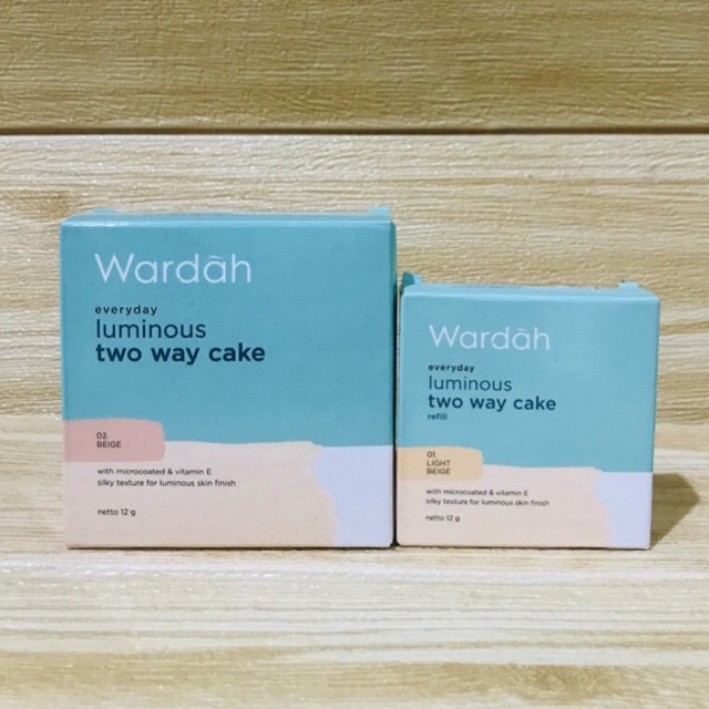 Wardah Everyday Luminous Two Way Cake | Wardah Everyday Luminous Two Way Cake Refil