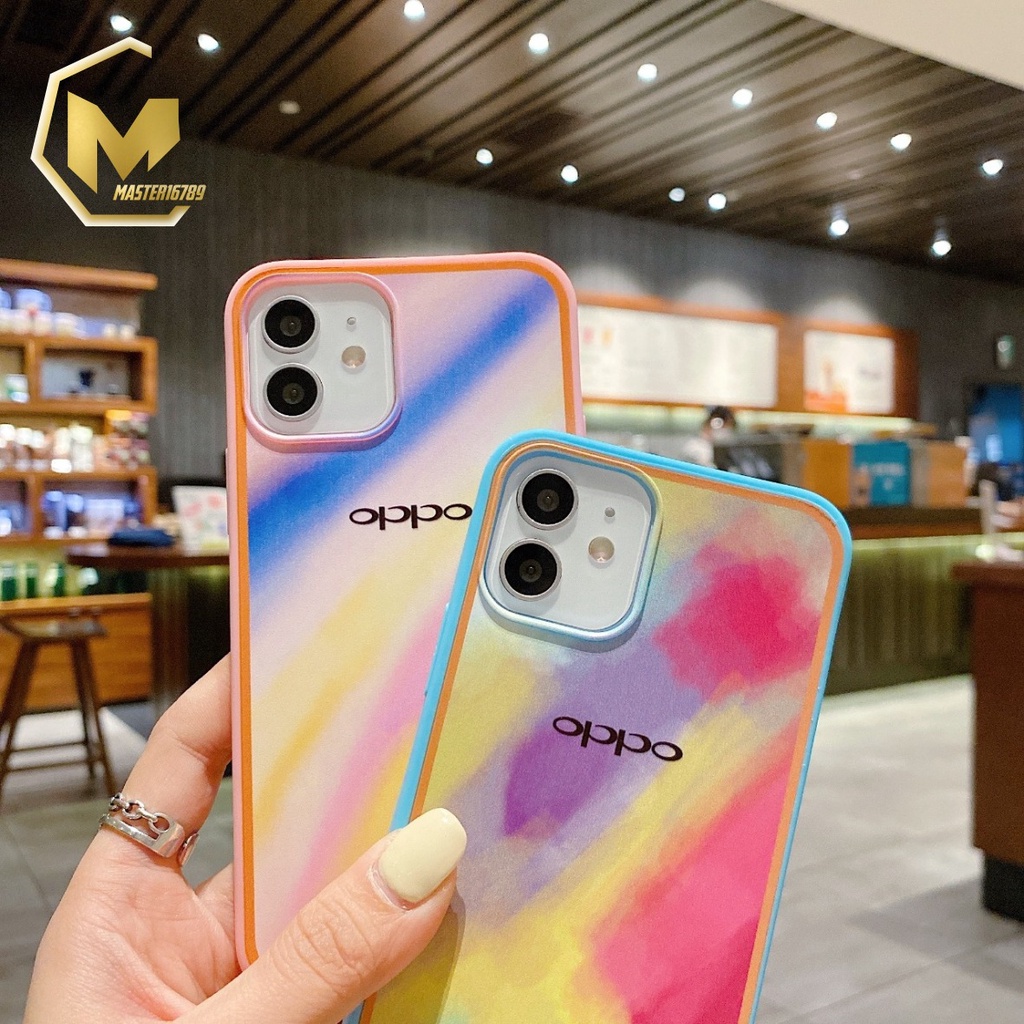 SS044 SOFTCASE RAINBOW OPPO A1K C2 A3S A5S F9 A7 A12 F1S RENO 4 4F 5F A59 A11K MA2097