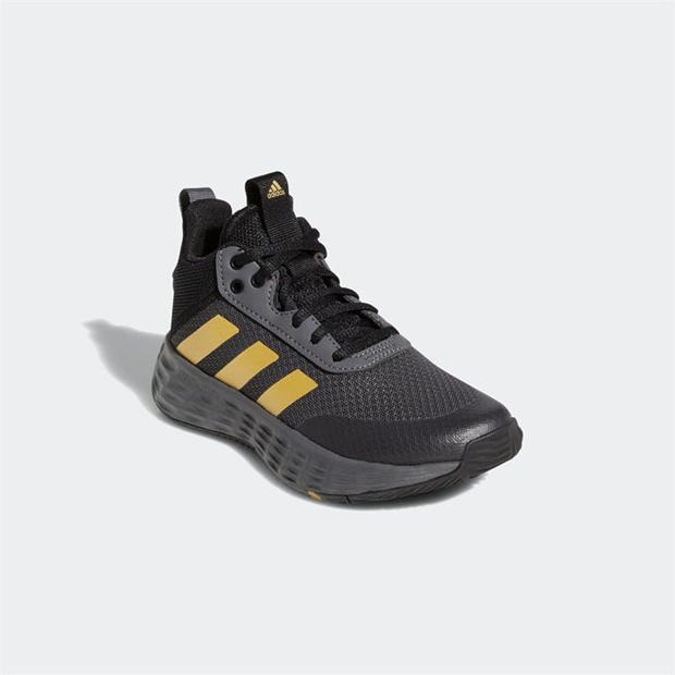 SEPATU BASKET ADIDAS OWN THE GAME 2.0  GREY/BLACK/ MATTE GOLD BNWB